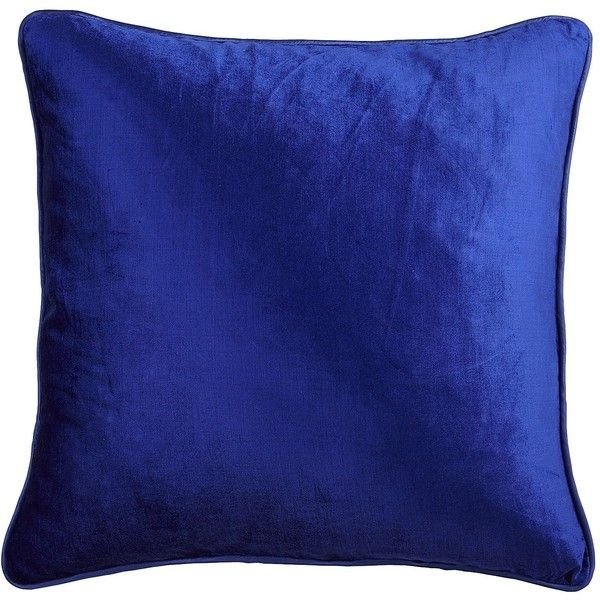 Текстура синей подушки