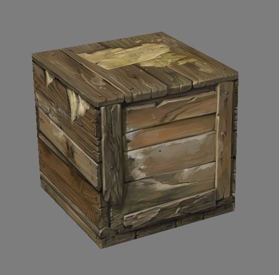 Ящик Wooden Crate