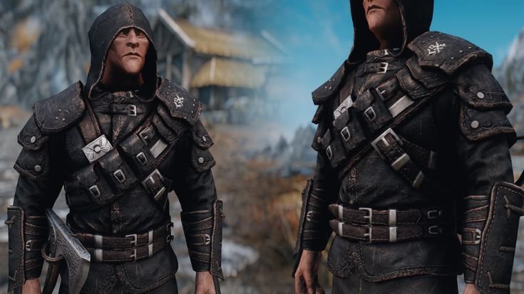 Skyrim броня гильдии воров
