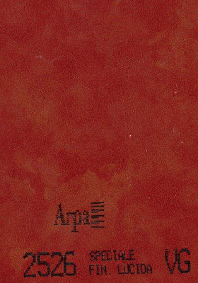 Пластик Арпа красный