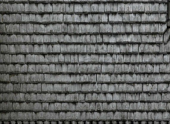 Текстура деревянной крыши