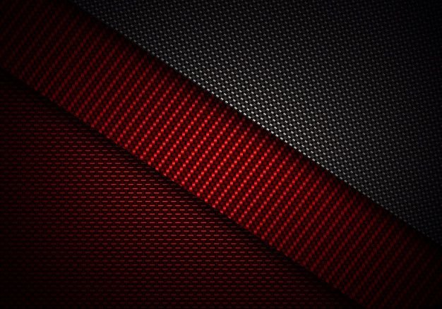 Черно красный карбон