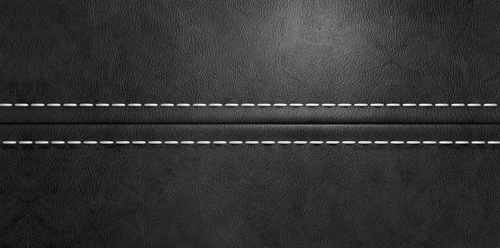 Кожа текстура со швом