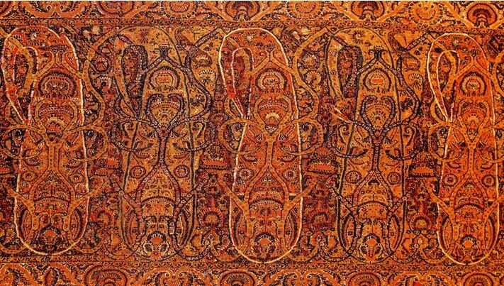 Персидские ткани 17 век