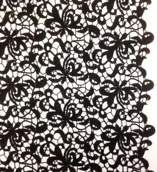 Ткани гипюр кружево
