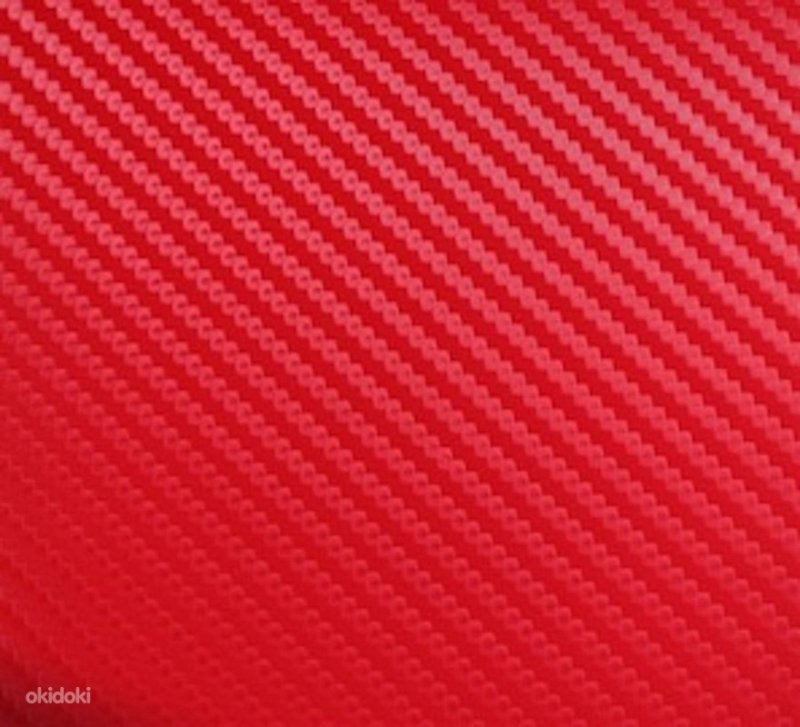 Пленка карбон 2d красный