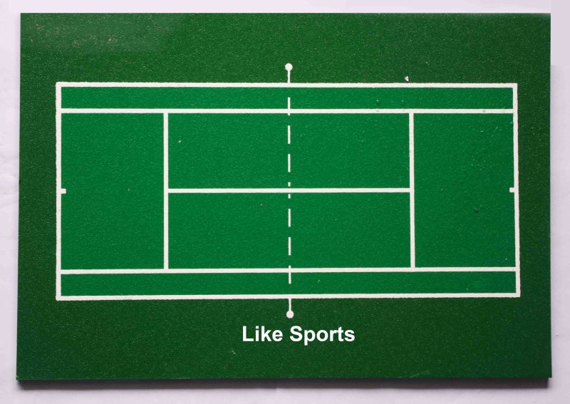 Теннис корт вид сверху