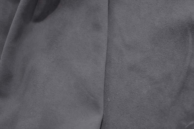 Серая замша