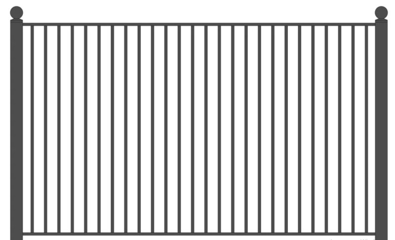 Секция забора "Мона" высотой 2м