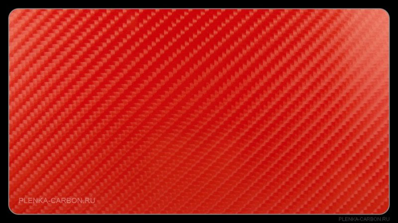 Защитный материал fashionskin Carbon Red 6.5, красный (cu860002)