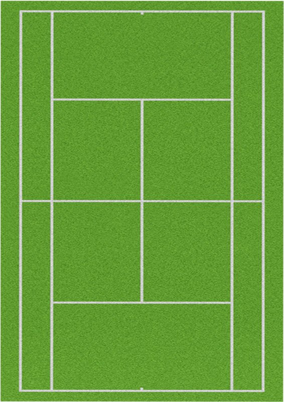 Теннис корт сверху