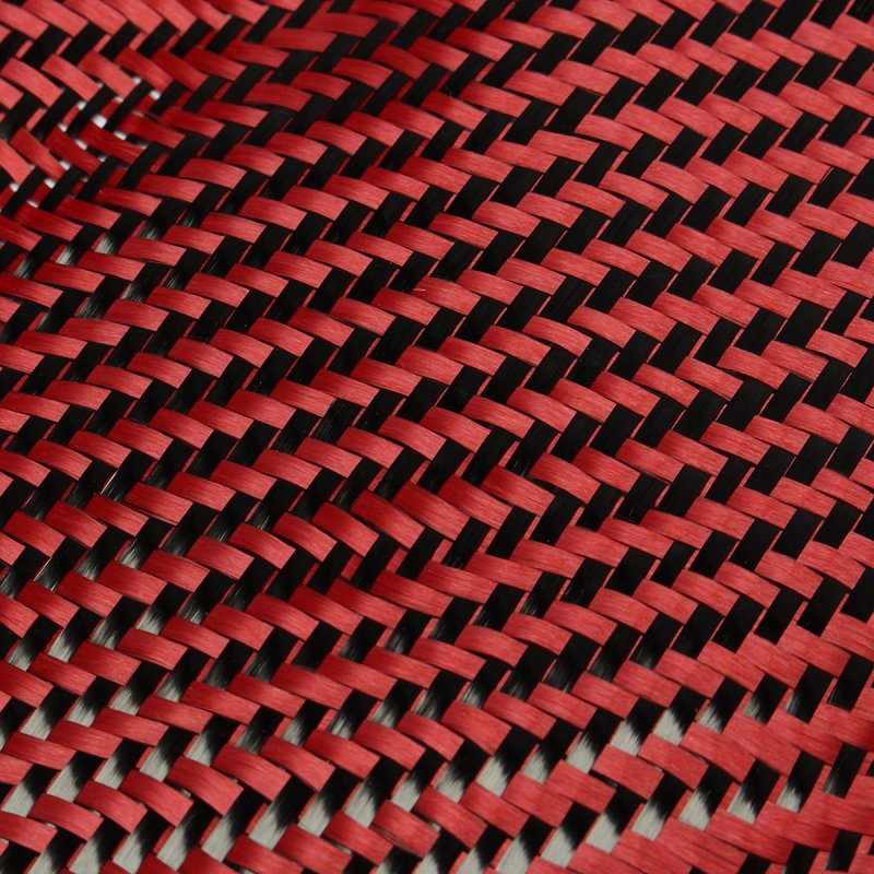 Черно красный карбон