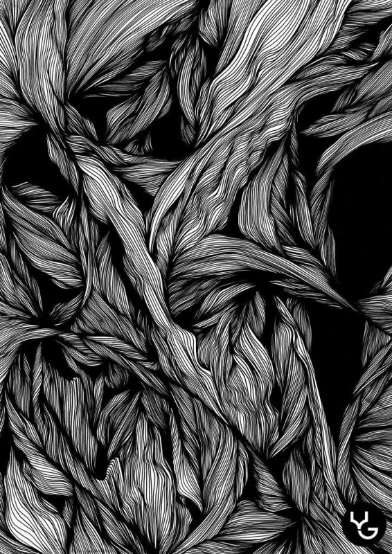 Черно белая Графика