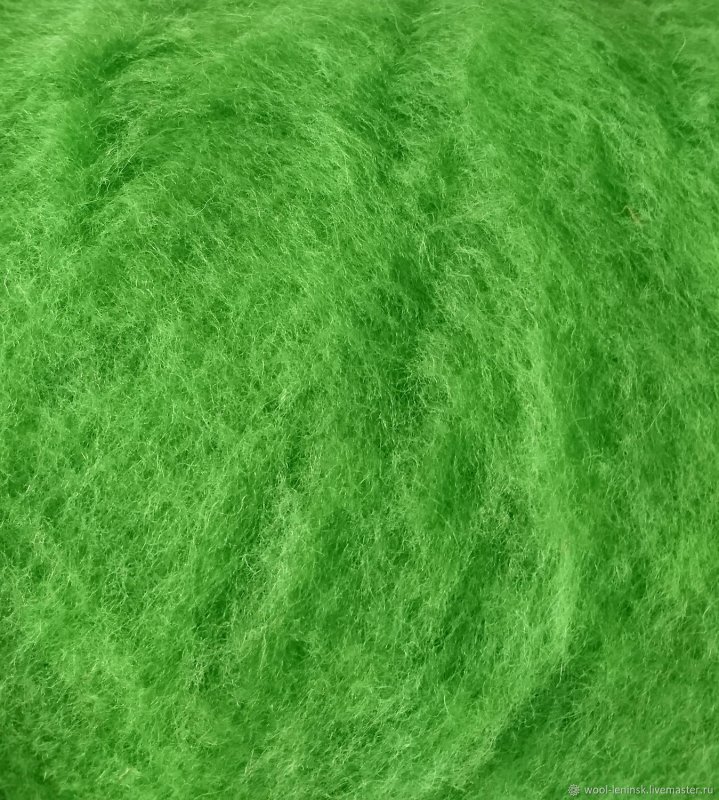 Зеленая шерсть