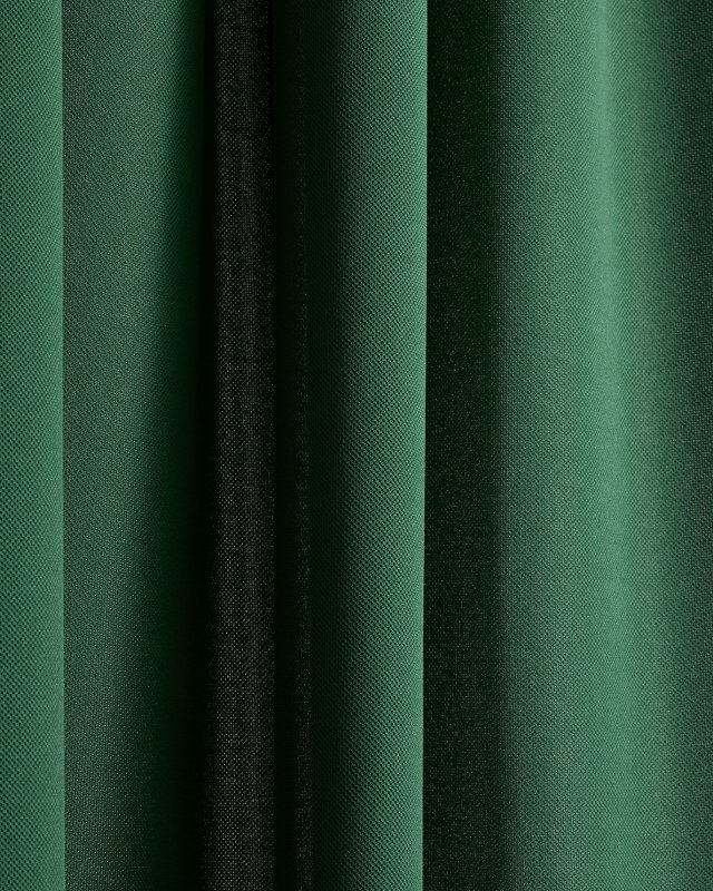 Темно зеленые шторы
