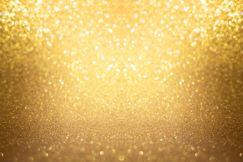 Фон золотой с блестками