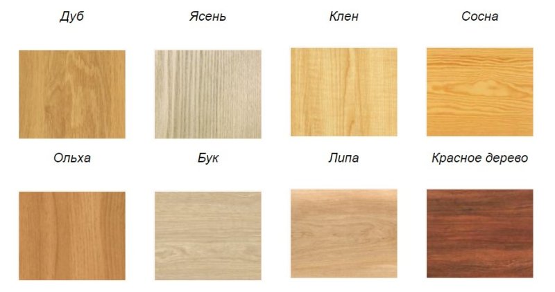 Цвет древесины