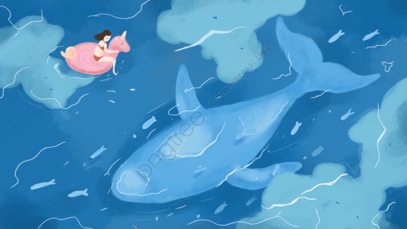 Море мультяшное