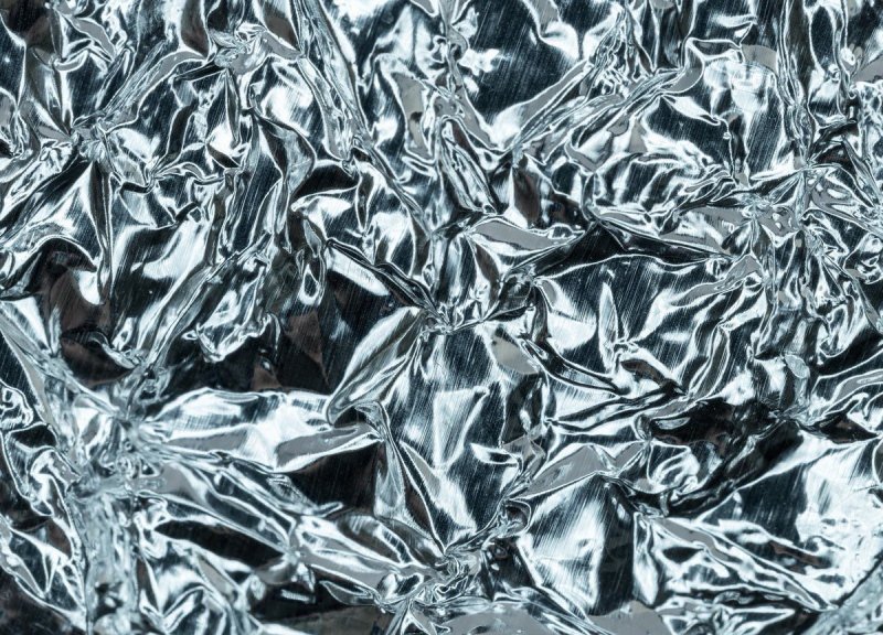 Хром серебро 89, металл / shiny Silver 89