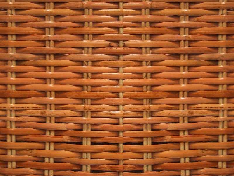 Фактура плетеной корзины