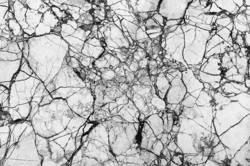 Черно белый мрамор