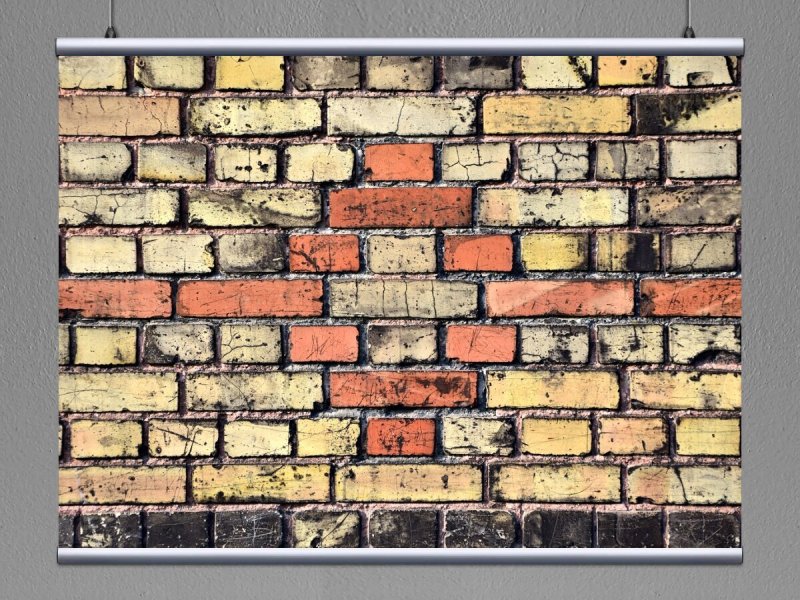 Стена из кирпича