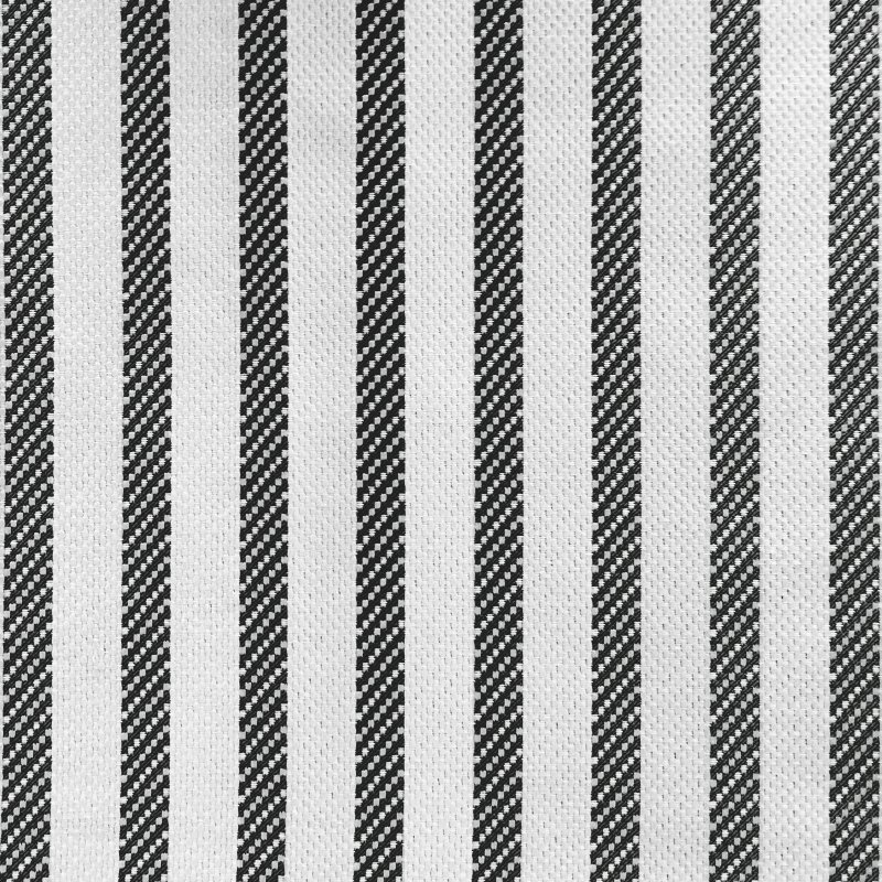 Ткань черно белая полоска