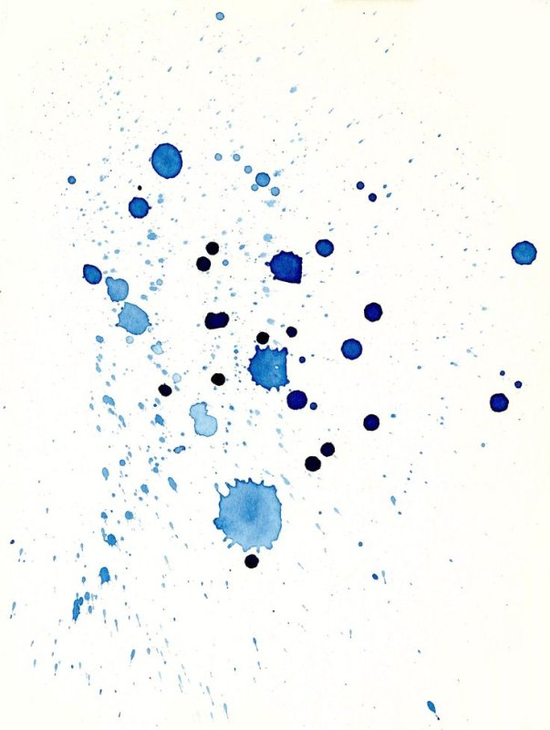 Акварель брызги