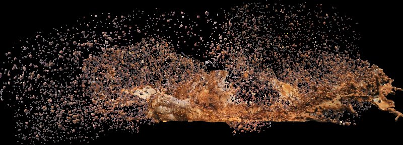 Брызги грязи