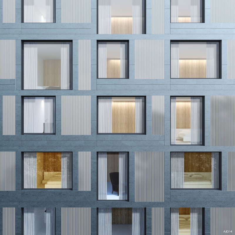 Окна на фасаде