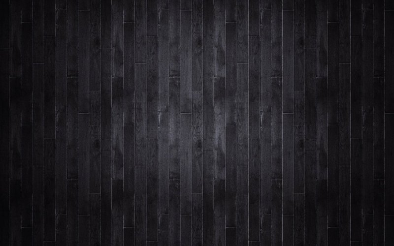 Черный паркет