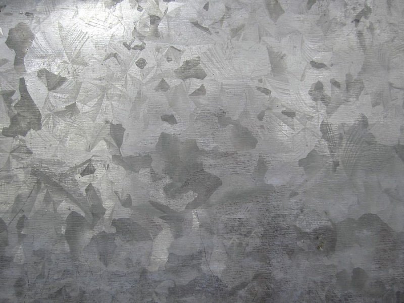 Оцинкованная сталь текстура