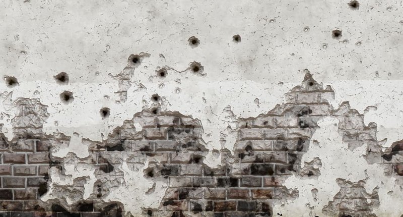 Грязная стена