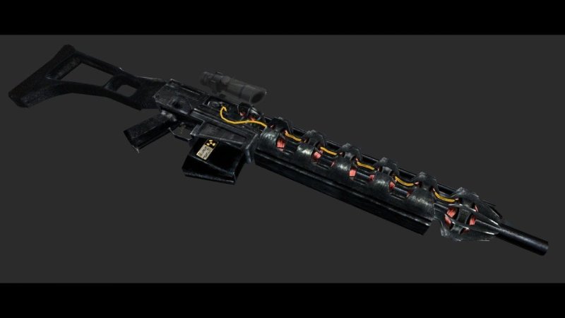 Сталкер оружие Гаусс пушка