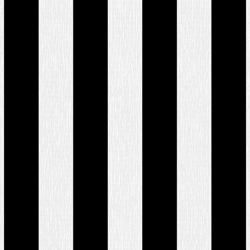 Черный в белую полоску