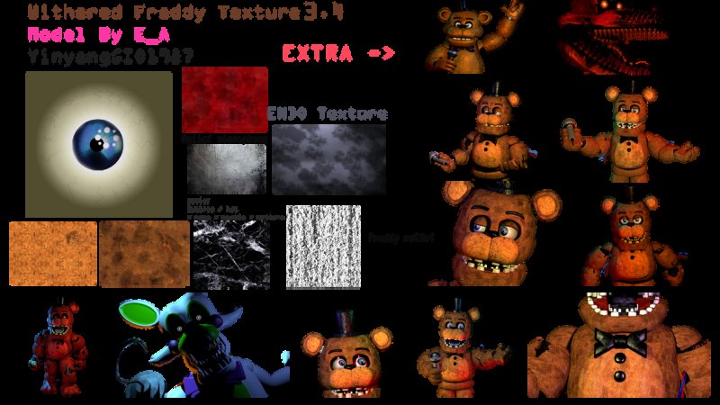 Текстура Фредди