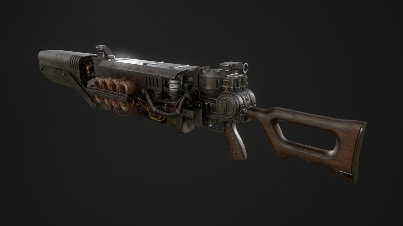 Fallout 4 Gauss Rifle