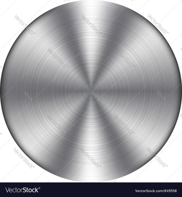 Круг шлифует металл