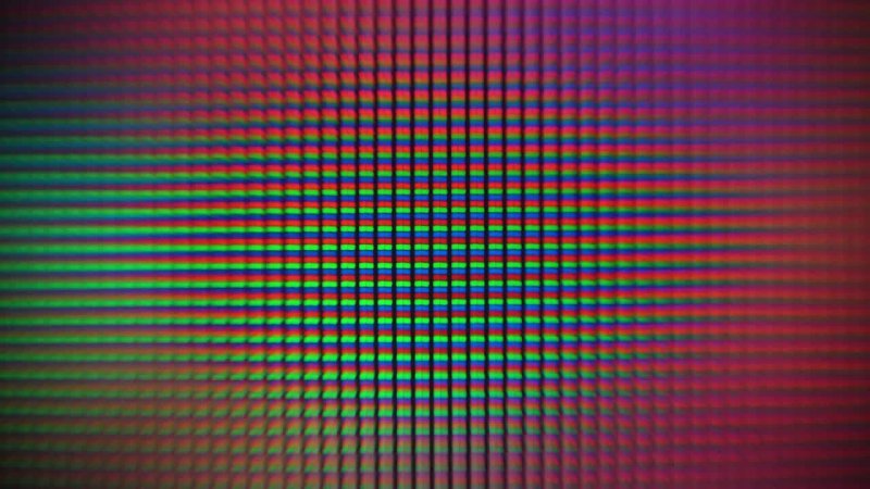 Сетка пикселей на мониторе