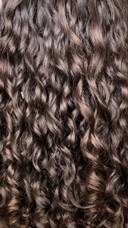 Текстурные Локоны на короткие темные волосы