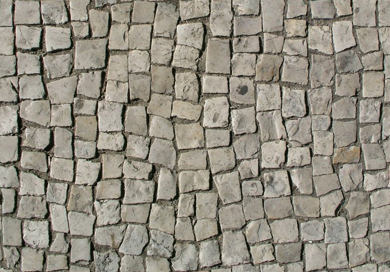 3ds Max каменная брусчатка