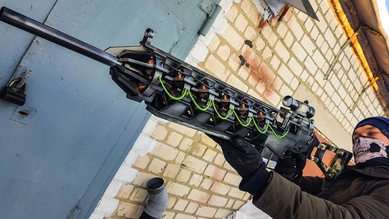 Гаусс пушка сталкер 2