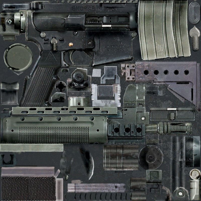 Сталкер тень Чернобыля WPN_ak74.DDS