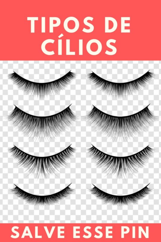 Ресницы без фона