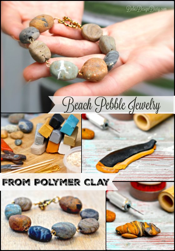 Бусины из полимерной глины