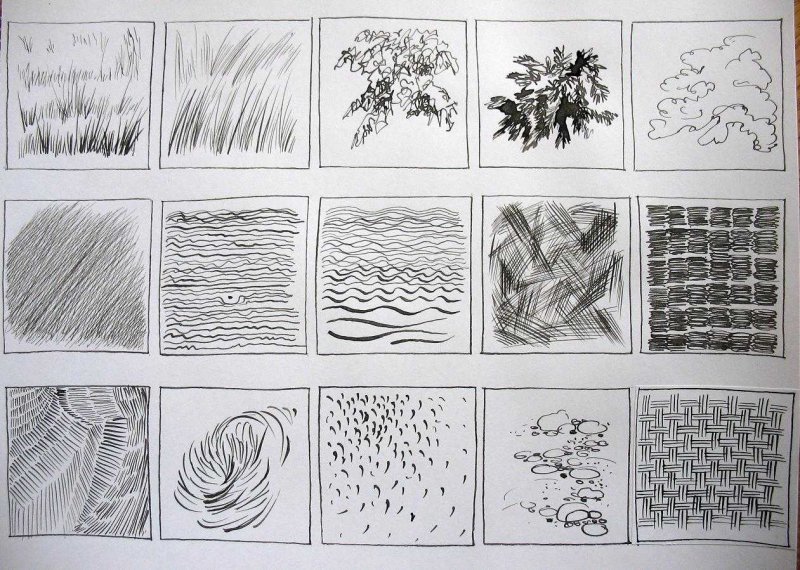 Графические материалы для рисования