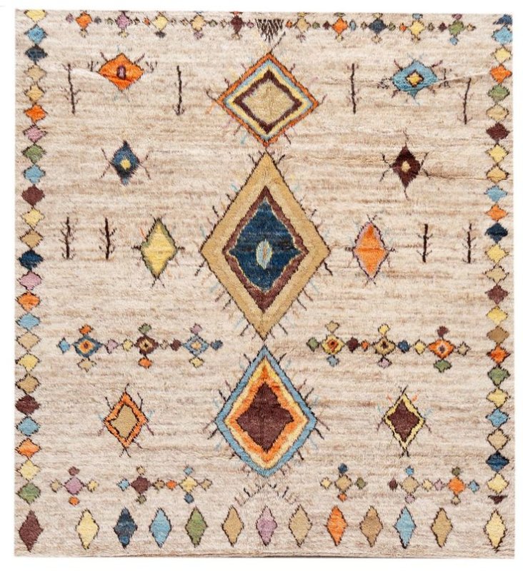 Ковер бохо текстура