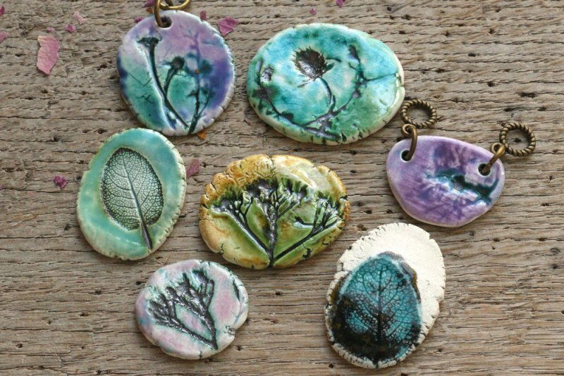 Украшения из самозастывающей глины