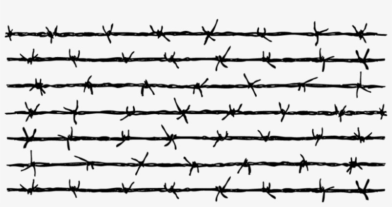 Колючая проволока узор