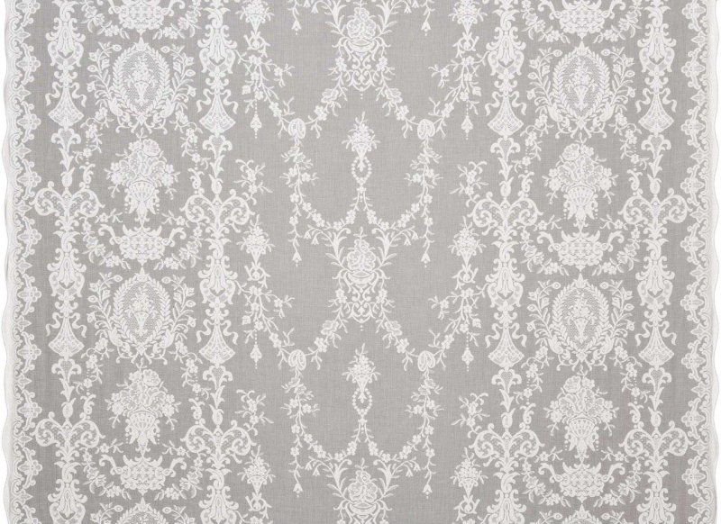 Тюль с узором